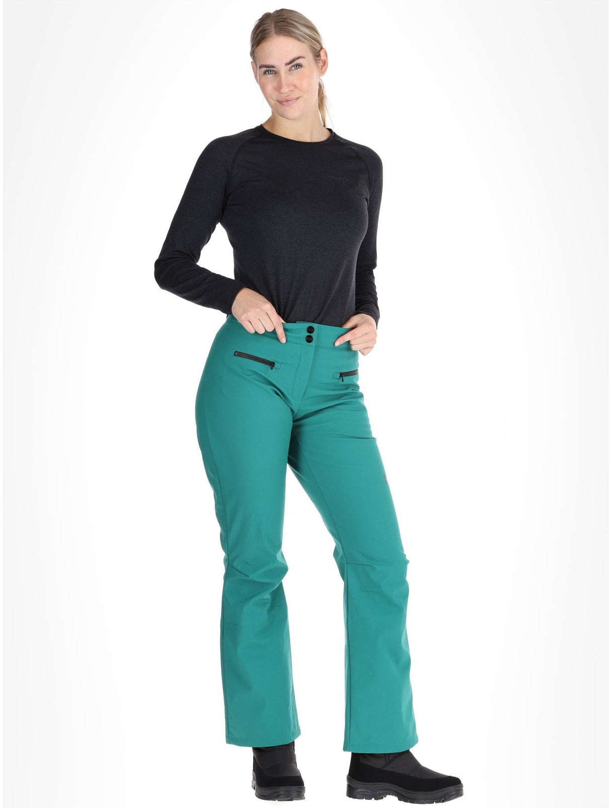 Helly Hansen Women’s Bellissimo 2 Ski Pants Skibukser Dame - Emerald -