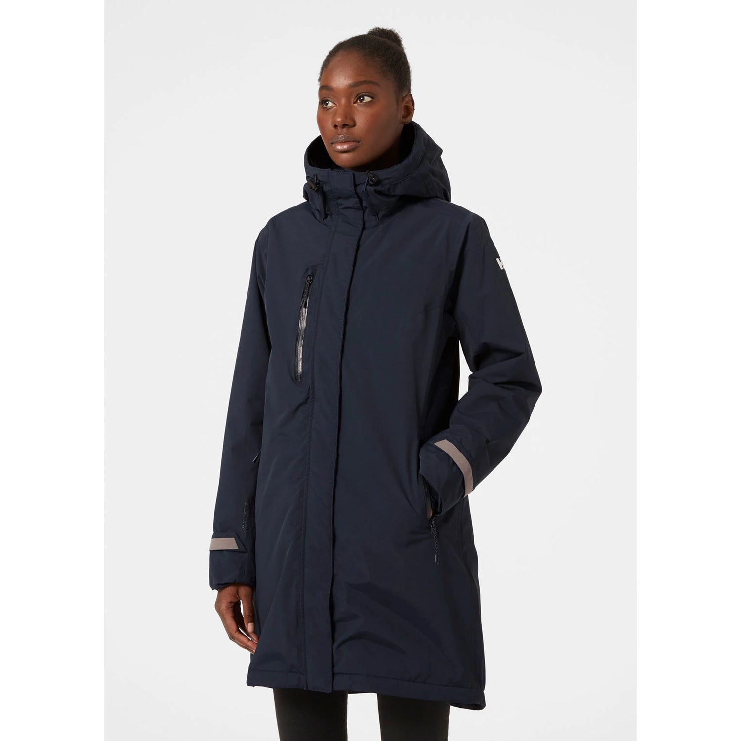 Helly Hansen Women's Adore Insulated Raincoat Regnfrakke Dame - Navy - Navy
