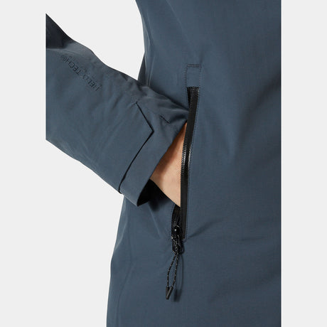 Helly Hansen Women's Adore Insulated Raincoat Regnfrakke Dame - Alpine Frost -