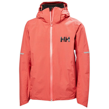 Helly Hansen Juniors’ Loen Rain Jacket Regnjakke Børn - Poppy Red -