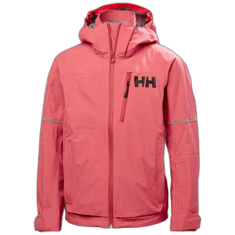 Helly Hansen Juniors’ Elements 3-Layer Ski Jacket Skijakke Børn - Sunset Pink - Sunset Pink