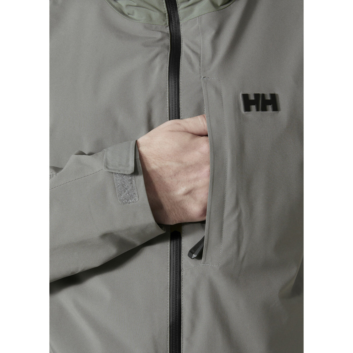 Helly Hansen Men's Swift Infinity Insulated Ski Jacket Skijakke Herre - Concrete -