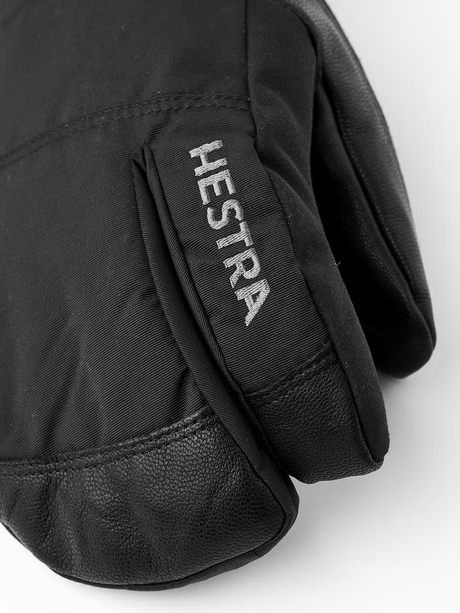 Hestra All Mountain Czone 3-finger Skihandsker Dame / Herre - Black -
