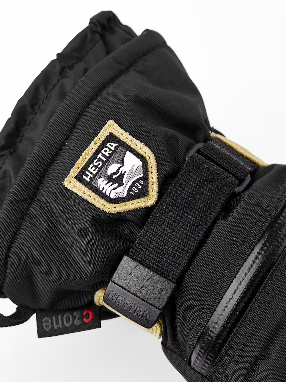 Hestra All Mountain Czone 3-finger Skihandsker Dame / Herre - Black -