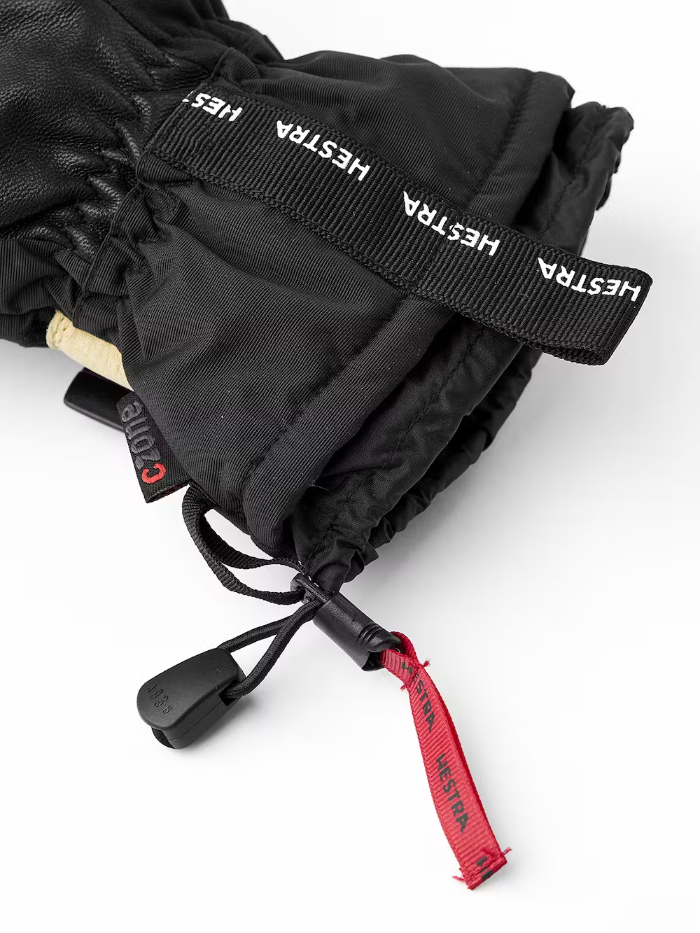 Hestra All Mountain Czone 3-finger Skihandsker Dame / Herre - Black -