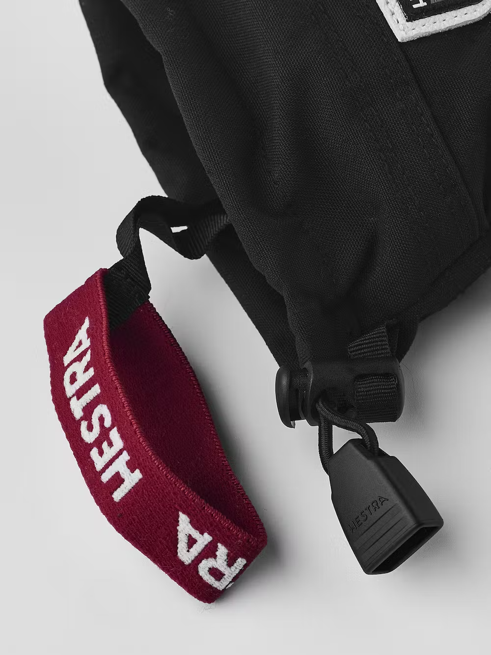 Hestra Army Leather Heli Ski Jr. 5-finger Skihandsker Børn - Black -