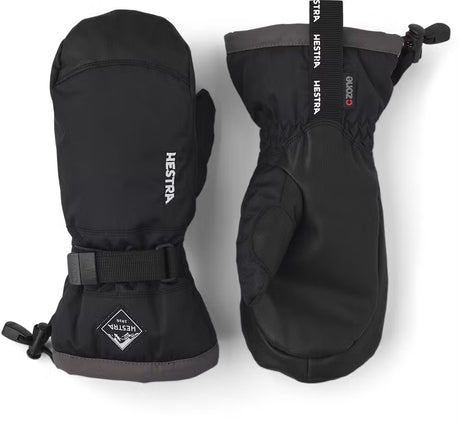 Hestra Gauntlet CZone Jr. Skiluffer Børn - Black & graphite - Black & graphite
