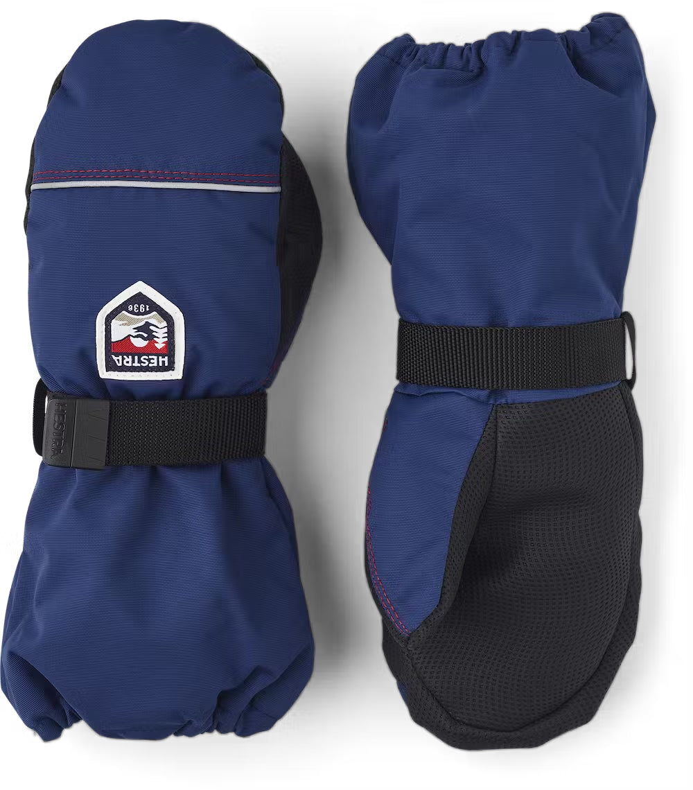 Hestra Kids Wool Terry Luffer Skiluffer Børn - Medium Blue - Medium Blue