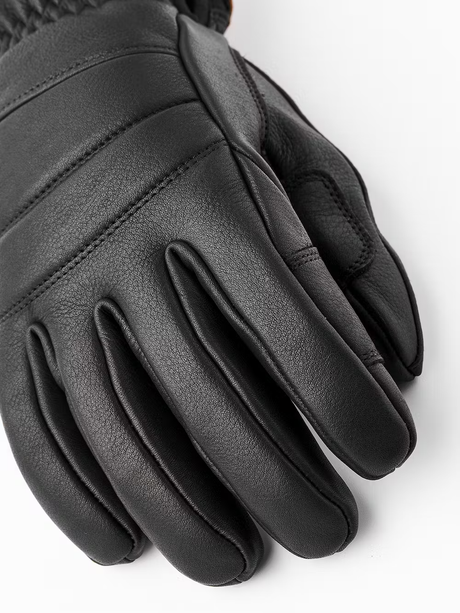 Hestra Women's Fall Line 5-finger Skihandsker Dame - Black -