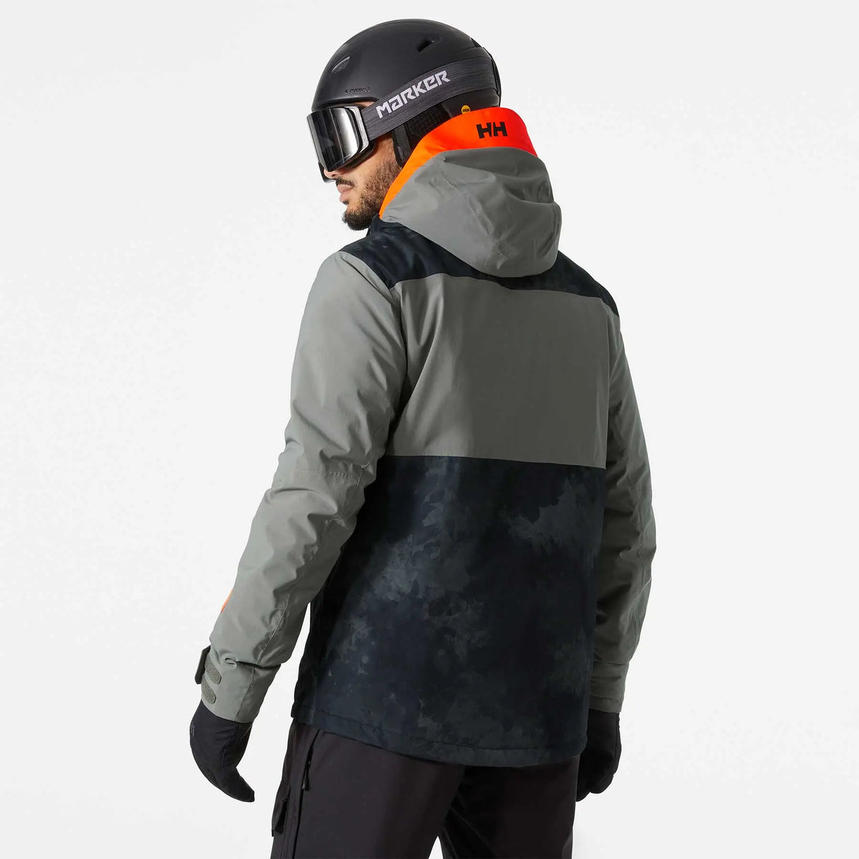 Helly Hansen Men's Powdreamer 2.0 Jacket Skijakke Herre - Concrete -
