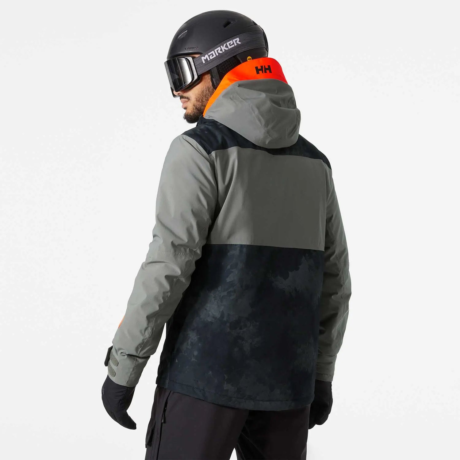Helly Hansen Men's Powdreamer 2.0 Jacket Skijakke Herre - Concrete -
