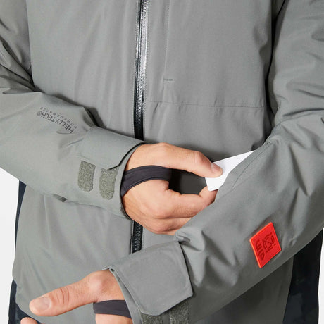 Helly Hansen Men's Powdreamer 2.0 Jacket Skijakke Herre - Concrete -