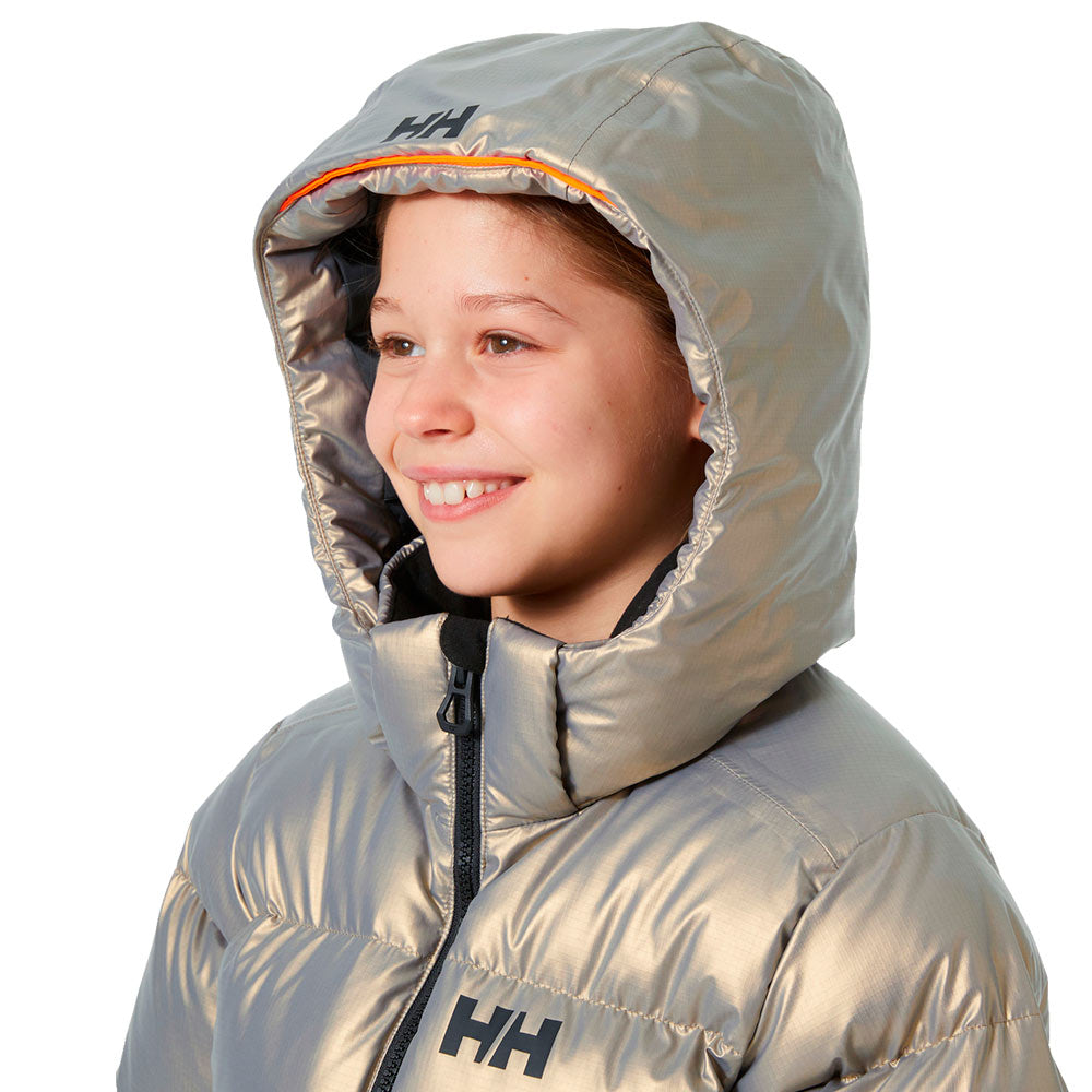 Helly Hansen Juniors' Nora Short Puffy Ski Jacket Skijakke Børn - Lynx -