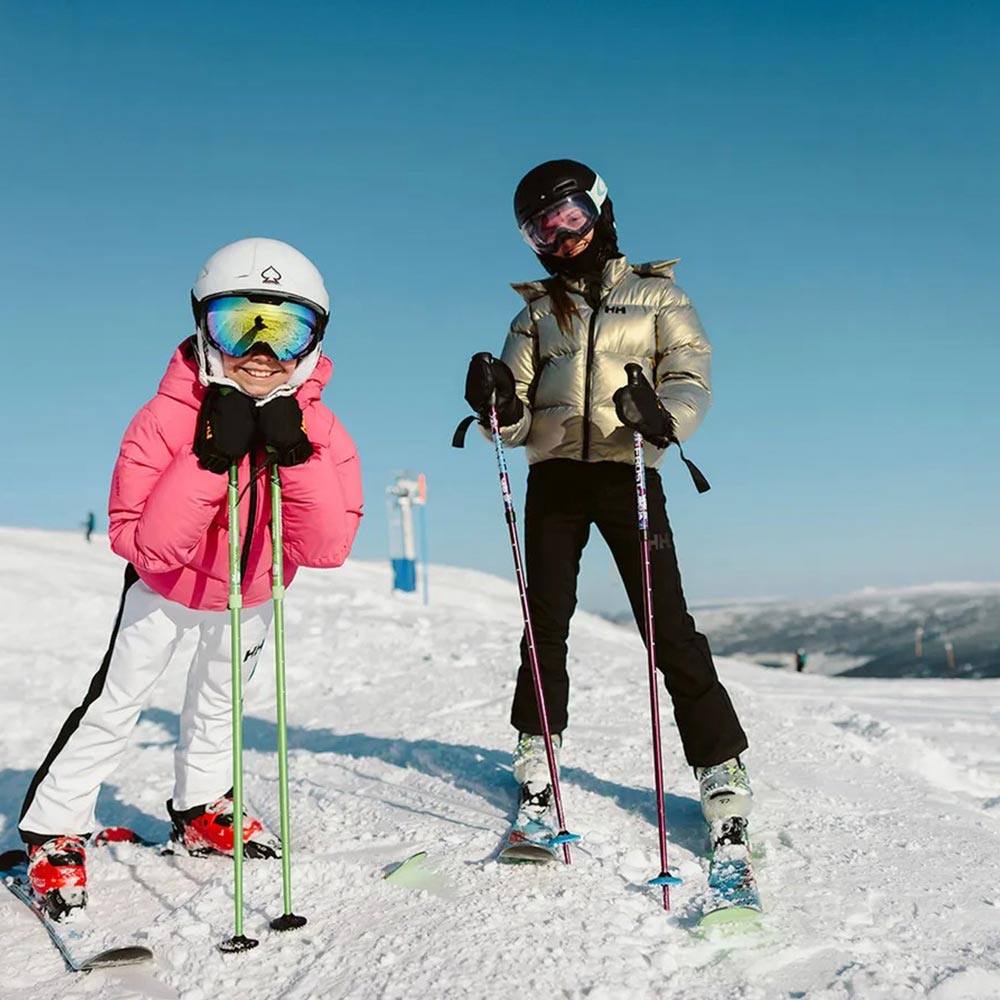 Helly Hansen Juniors' Nora Short Puffy Ski Jacket Skijakke Børn - Lynx -