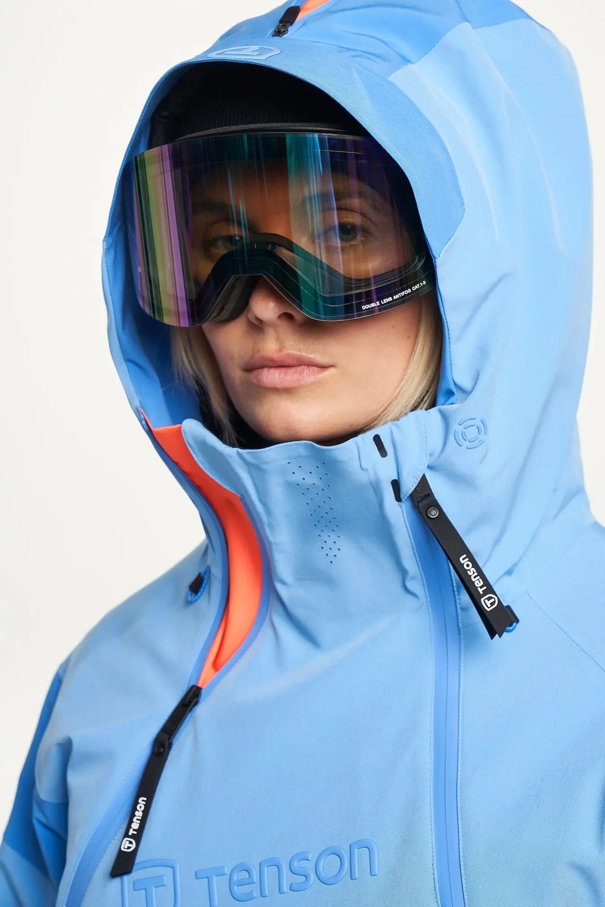 Tenson Aerismo JackoRak Women Skijakke Dame - Light Blue