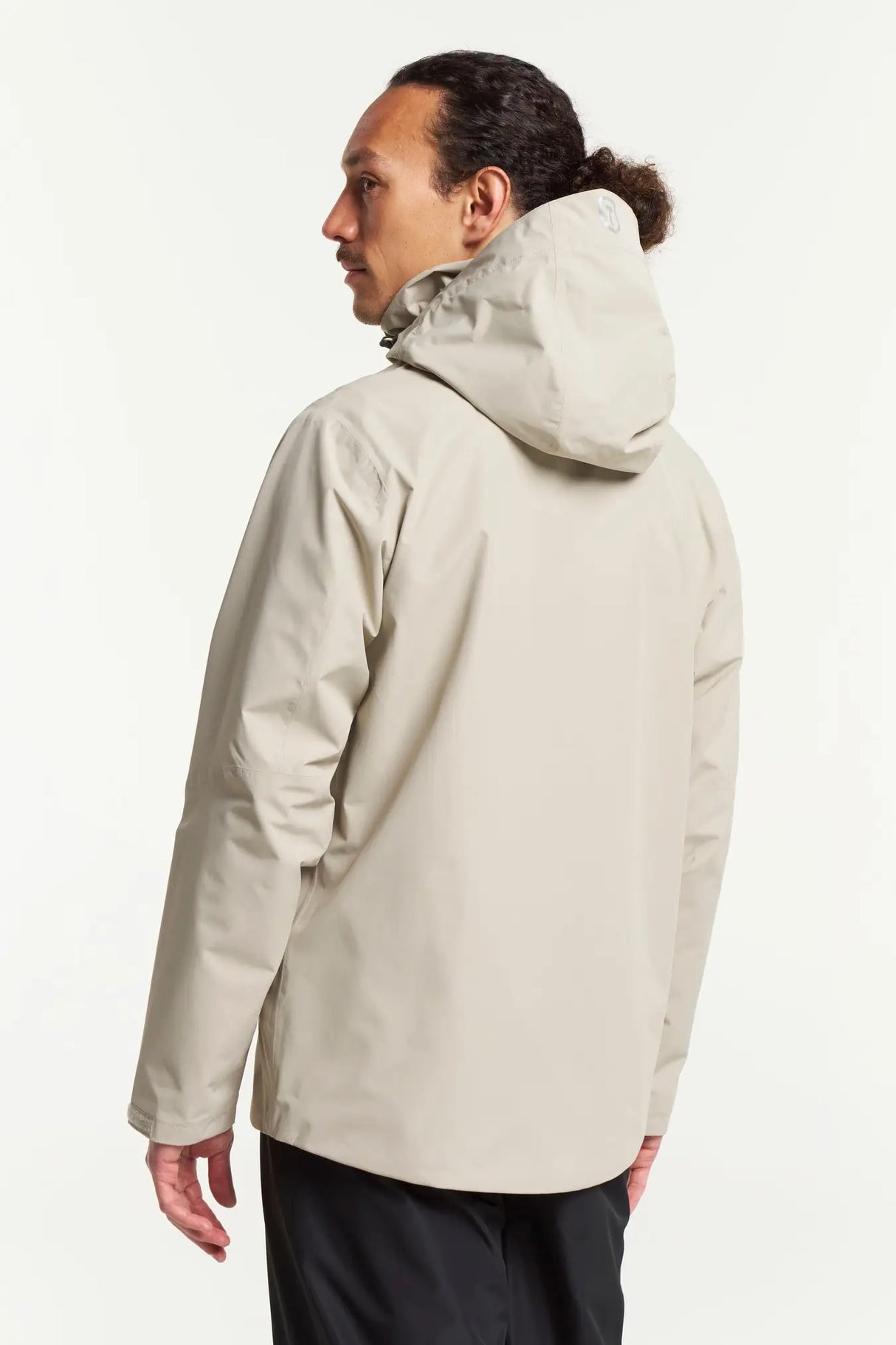 Tenson Winga Rain Jacket Men Regnjakke Herre - Sand -