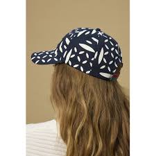Redgreen Women Lula Cap Kasket Dame - Dark Navy Pattern -