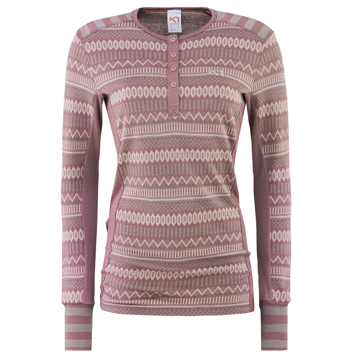 Kari Traa Åkle Long Sleeve Skiundertøj Sæt Dame - Taupe -