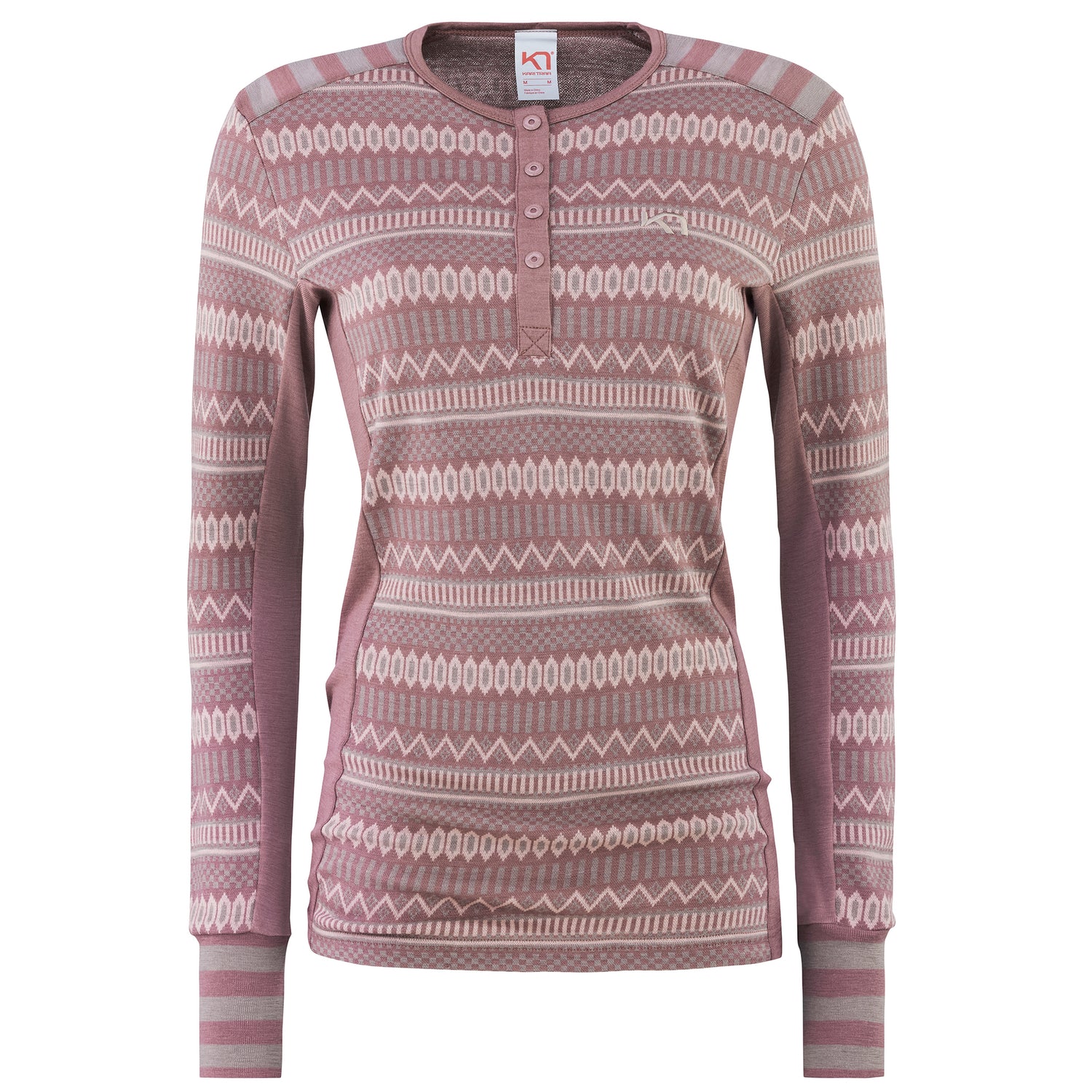 Kari Traa Åkle Long Sleeve Skiundertøj Sæt Dame - Taupe -