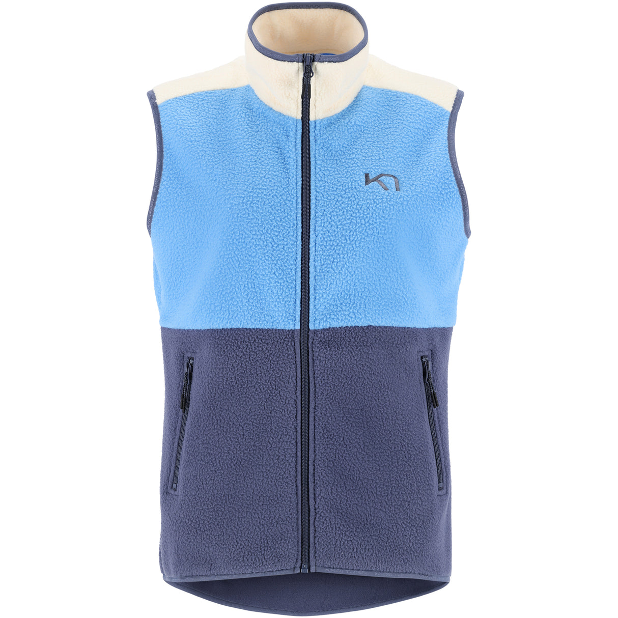 Kari Traa Ane Midlayer Fleecevest Dame - Moon Blue - Moon Blue