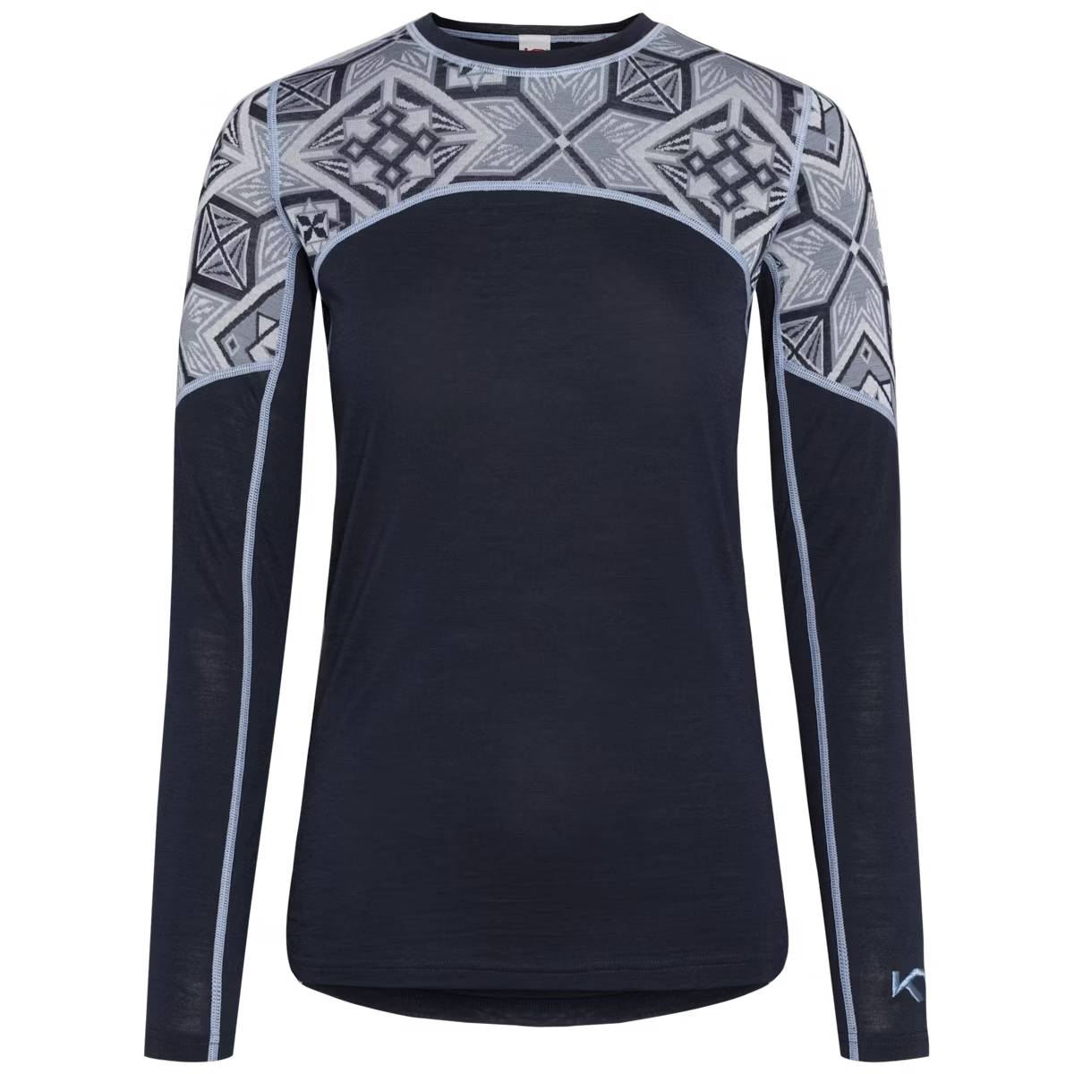 Kari Traa Eloise Long Sleeve Skiundertøj Sæt Dame - Royal -