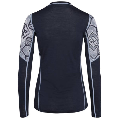 Kari Traa Eloise Long Sleeve Skiundertrøje Dame - Royal -
