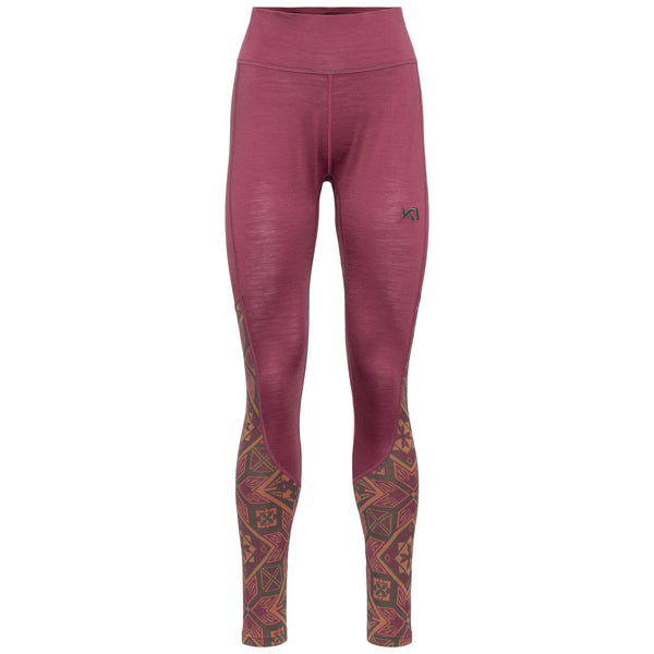 Kari Traa Eloise Half Zip Skiundertøj Sæt Dame - Plum -