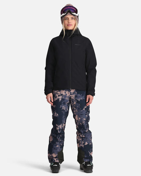 Kari Traa Emma Skisæt Dame - Black / Pine Green -