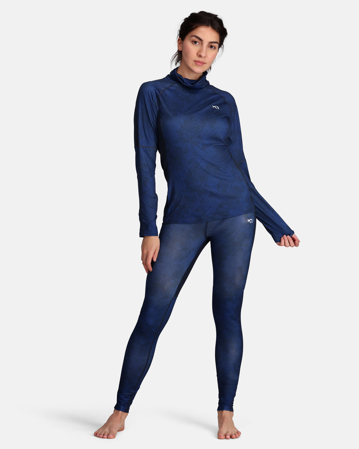 Kari Traa Fierce Long Sleeve Skiundertrøje Dame - Royal -