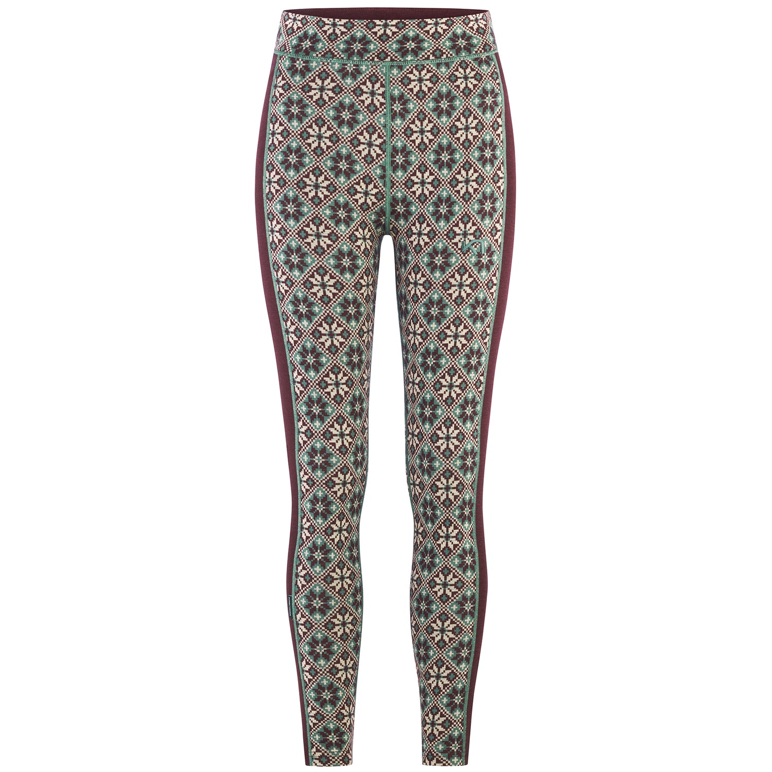 Kari Traa Rose Hoodie High Waist Skiundertøj Sæt Dame - Forest Green -