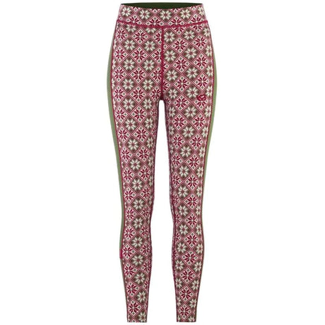 Kari Traa Rose Half Zip High Waist Skiundertøj Sæt Dame - Tweed -
