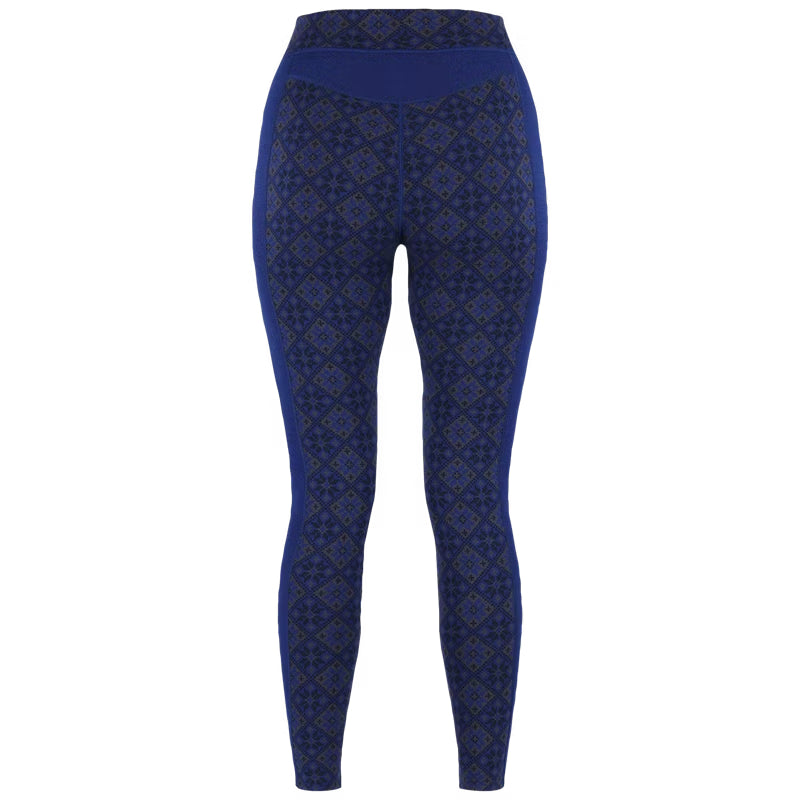 Kari Traa Rose High Waist Pants Skiunderbukser Dame - Azure Blue - Azure Blue