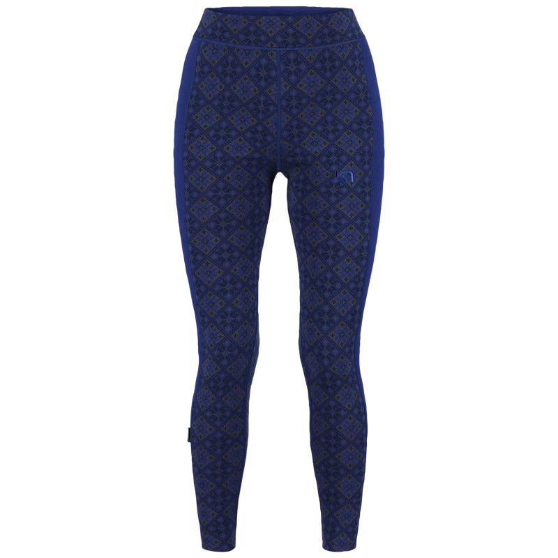 Kari Traa Rose High Waist Pants Skiunderbukser Dame - Azure Blue -