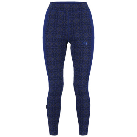 Kari Traa Rose Hoodie High Waist Skiundertøj Sæt Dame - Azure Blue -