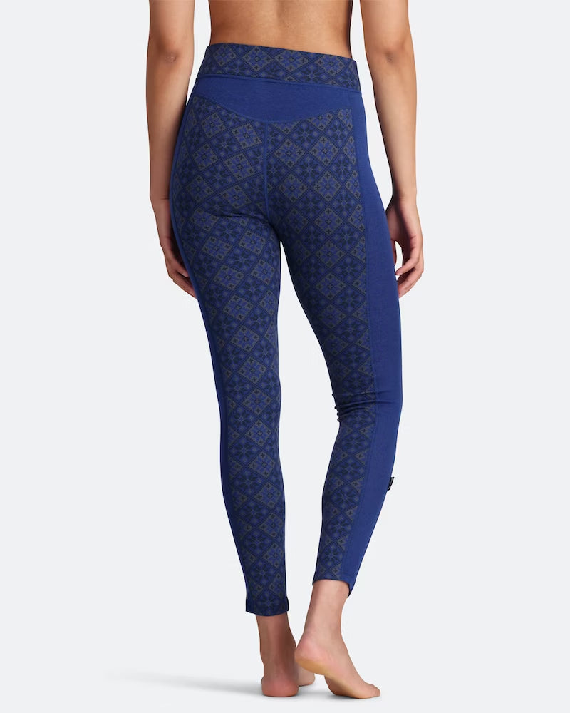 Kari Traa Rose High Waist Pants Skiunderbukser Dame - Azure Blue -