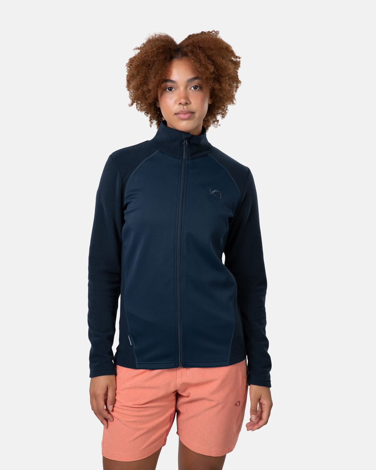 Kari Traa Kari Full-Zip Fleecejakke Dame - Royal -