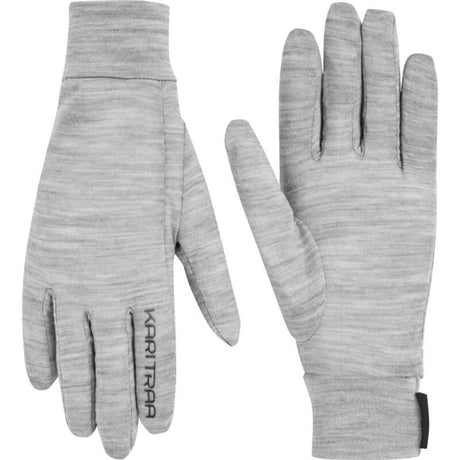 Kari Traa Lam Glove - Damevanter - Grey Melange