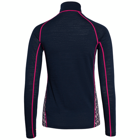 Kari Traa Lekker Half Zip Skiundertrøje Dame - Royal -
