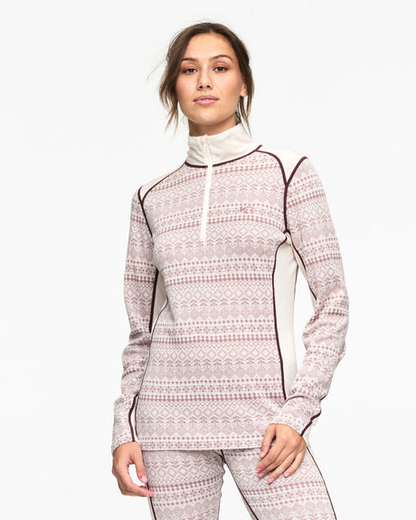 Kari Traa Maud Half-Zip Skiundertrøje Dame -