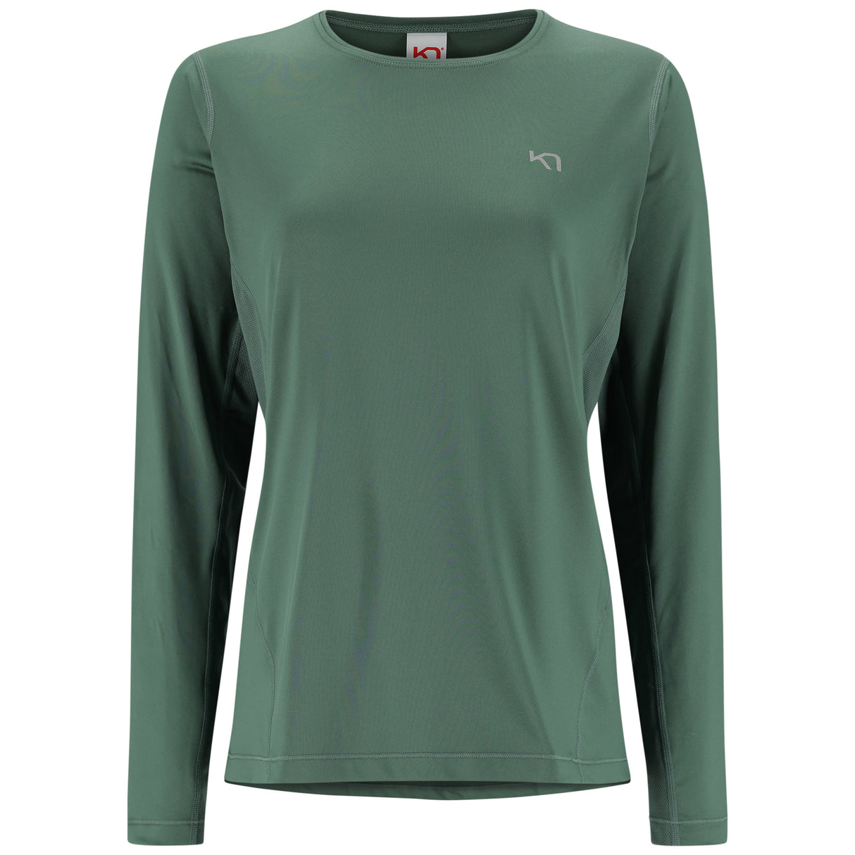 Kari Traa Nora 2.0 Long Sleeve Langærmet Træningstop Dame - Murk Green - Murk Green