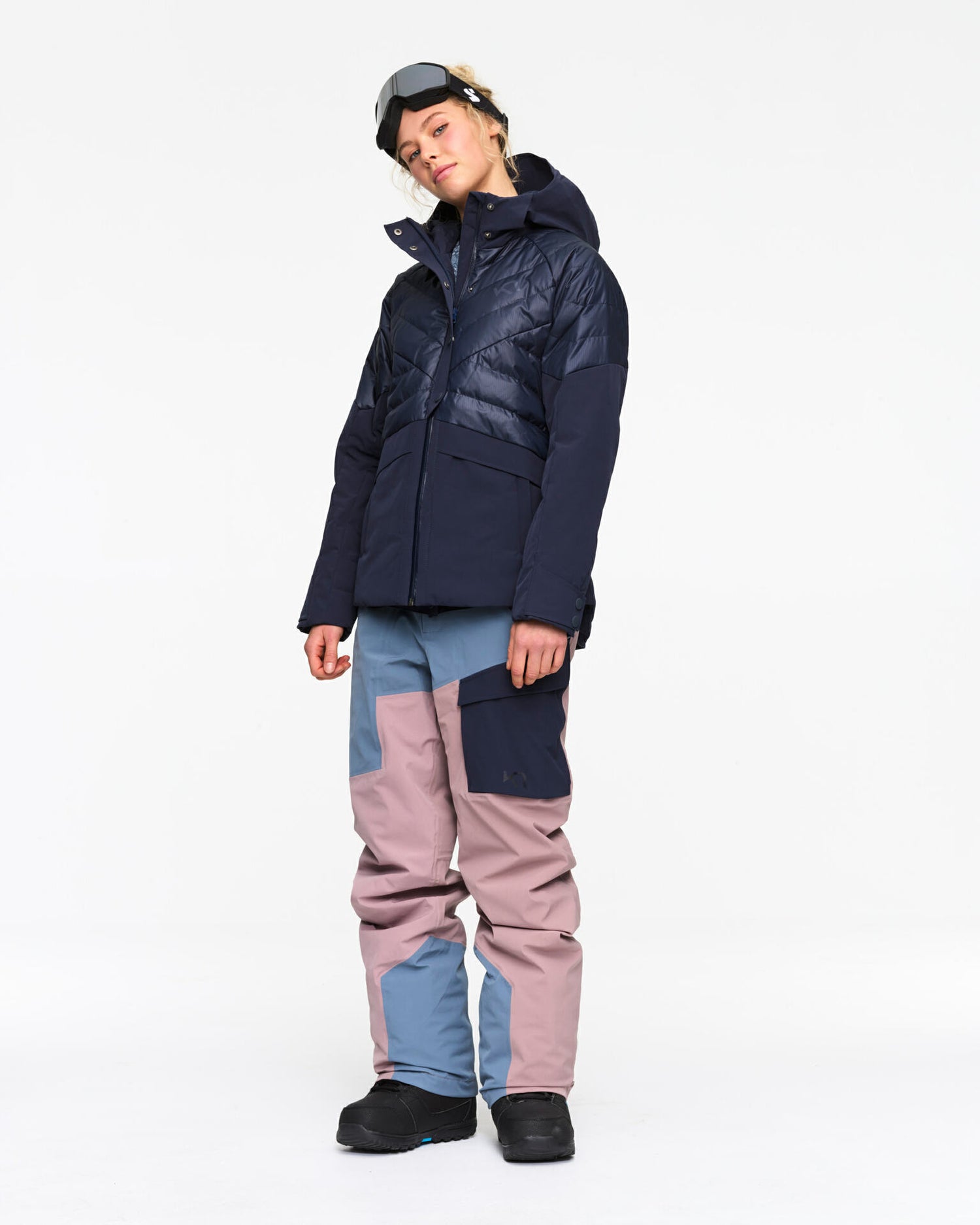 Kari Traa Ragnhild & Agnes Skisæt Dame - Recycled Royal / Taupe -