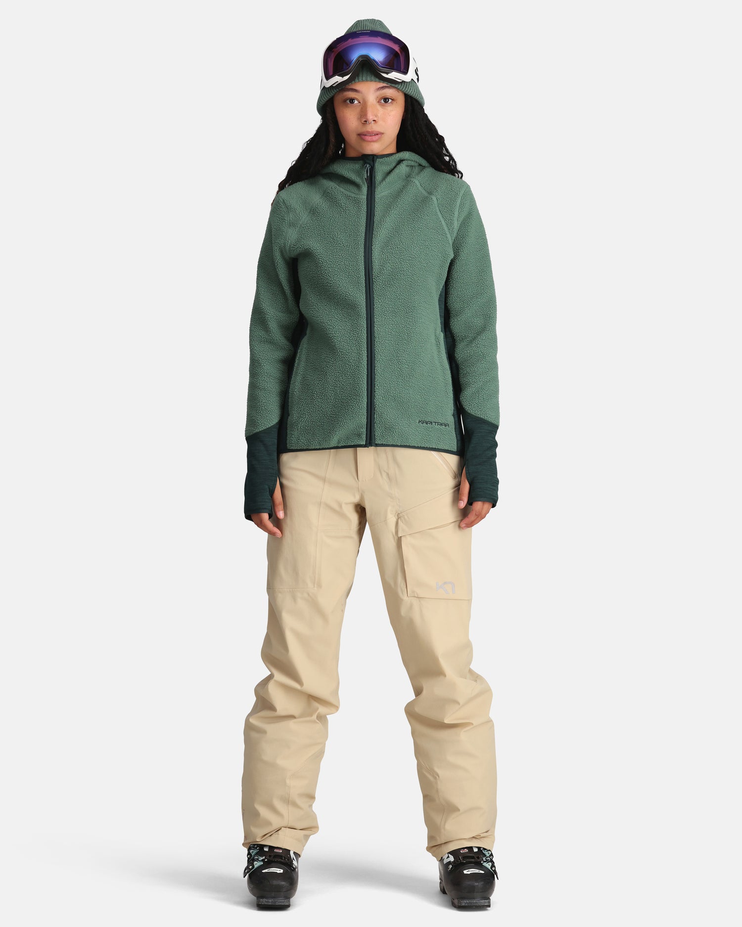 Kari Traa Ragnhild Long Sleeve Fleecejakke Dame -