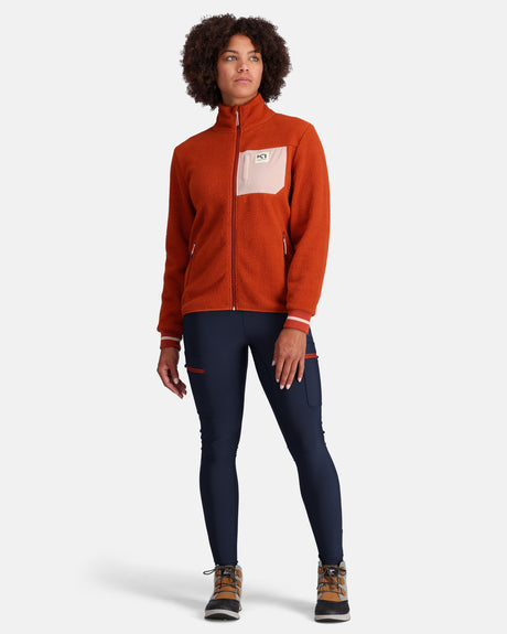 Kari Traa Røthe Midlayer Fleecetrøje Dame - Maple -