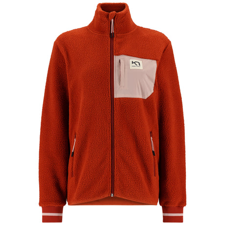 Kari Traa Røthe Midlayer Fleecetrøje Dame - Maple - Maple