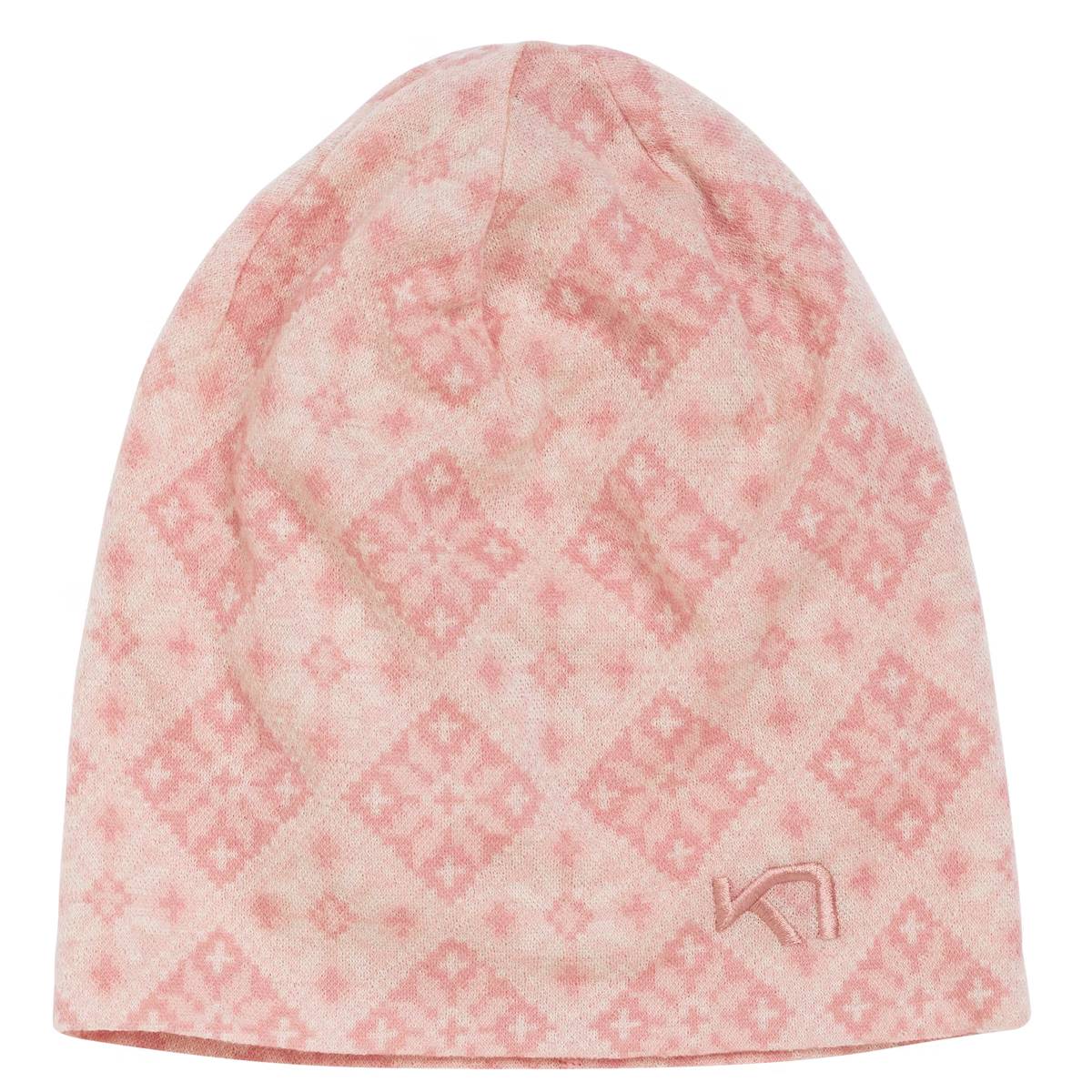 Kari Traa Rose Beanie Strikhue Dame - Dream Pink - Dream Pink One-size