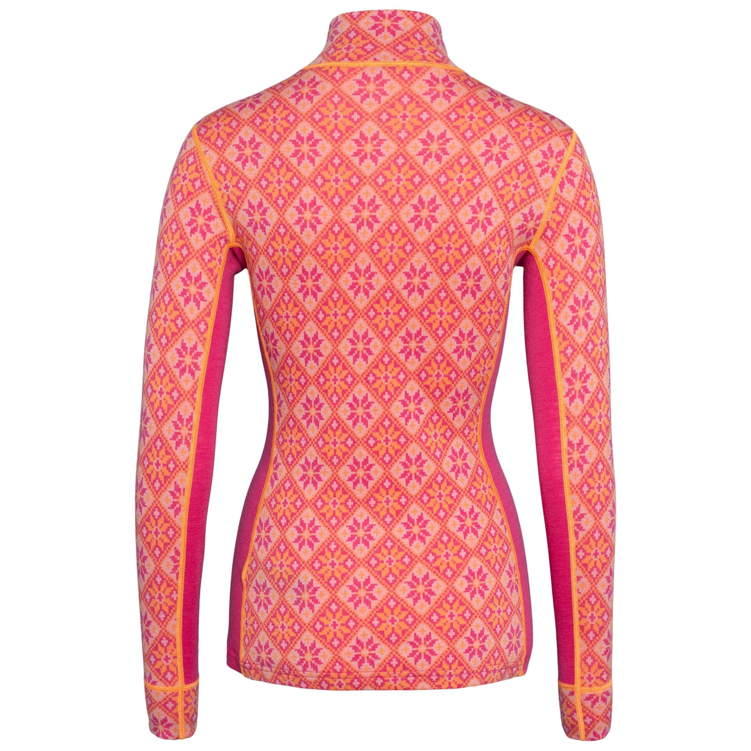 Kari Traa Rose Half Zip Skiundertrøje Dame - Berry Pink -