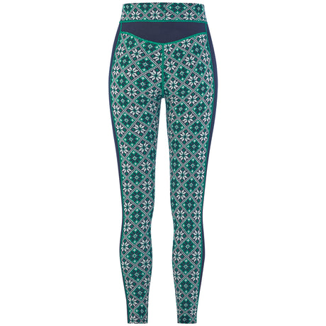 Kari Traa Rose Hoodie High Waist Skiundertøj Sæt Dame - Cress -