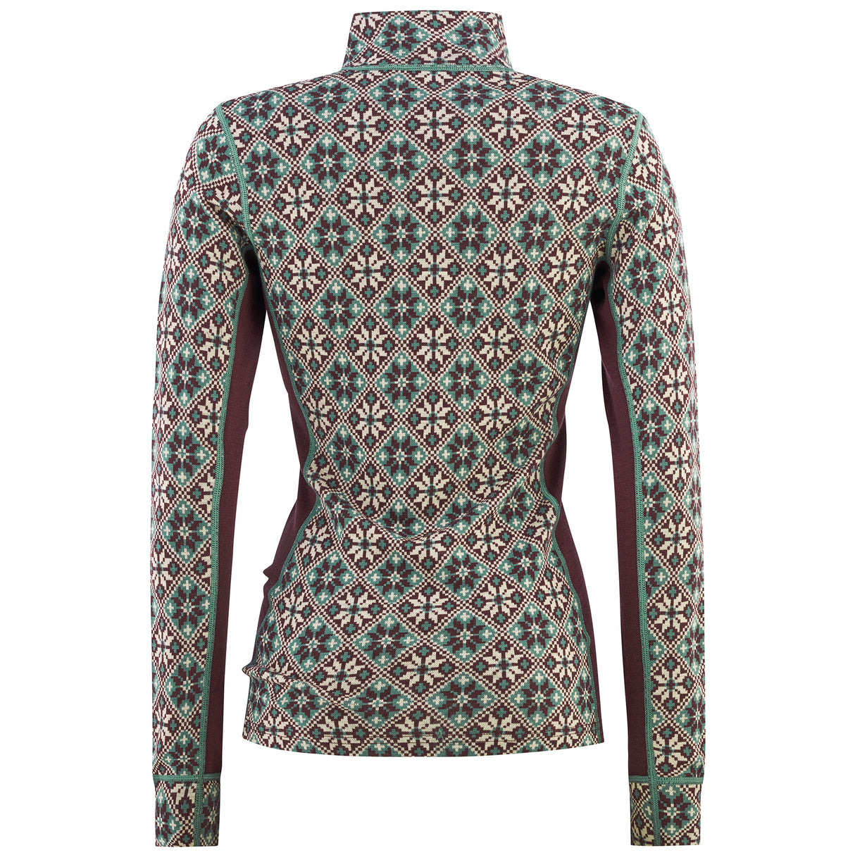 Kari Traa Rose Half Zip Skiundertrøje Dame - Forest Green -