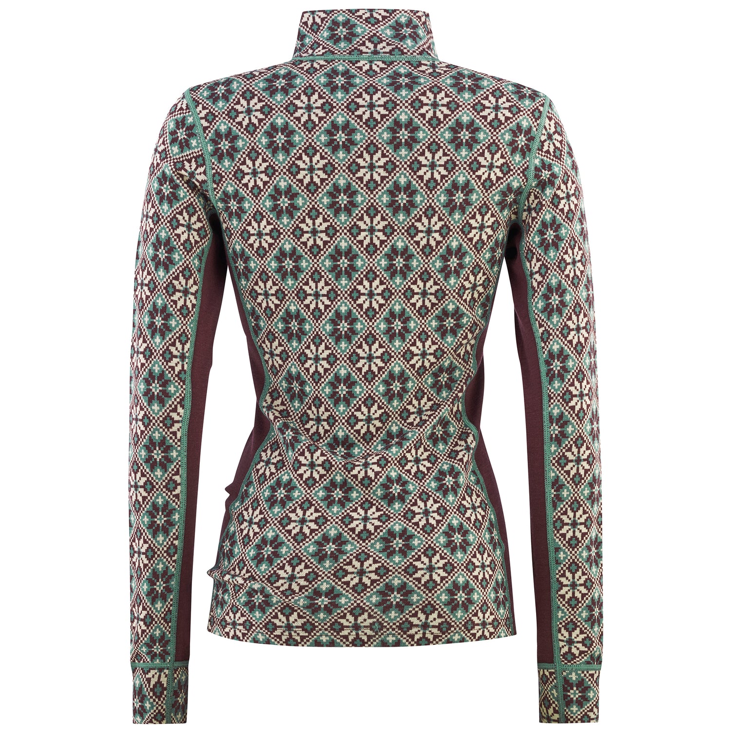 Kari Traa Rose Half Zip Skiundertrøje Dame - Forest Green -