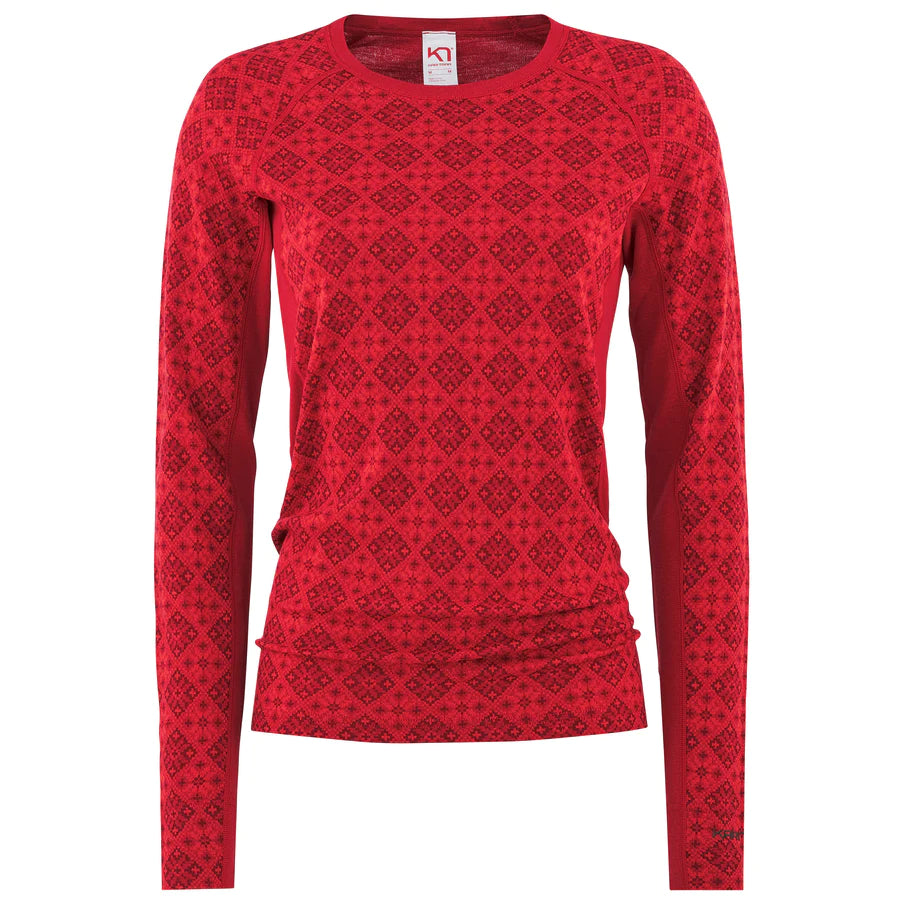 Kari Traa Rose Light Long Sleeve Skiundertøj Sæt Dame - Heart -